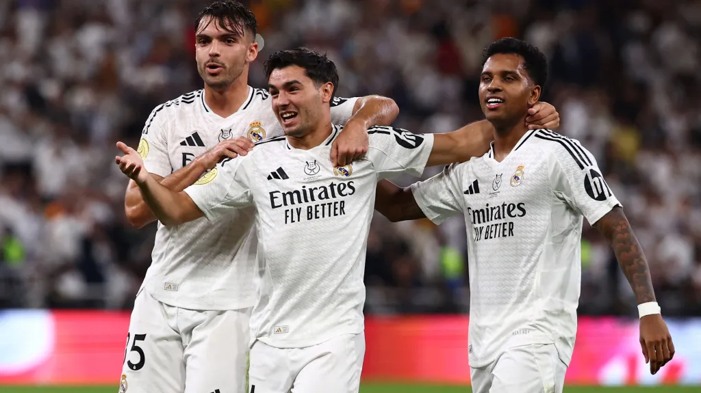 Radost hráčů Realu Madrid