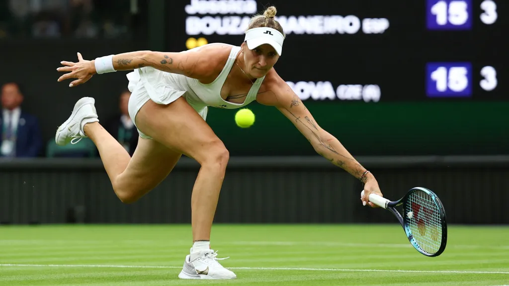 Markéta Vondroušová prohrála ve Wimbledonu už v prvním kole