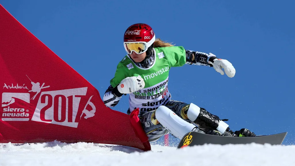 Ester Ledecká na MS v Sierra Nevadě