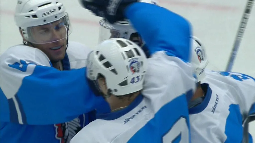 Radost hráčů Plzně