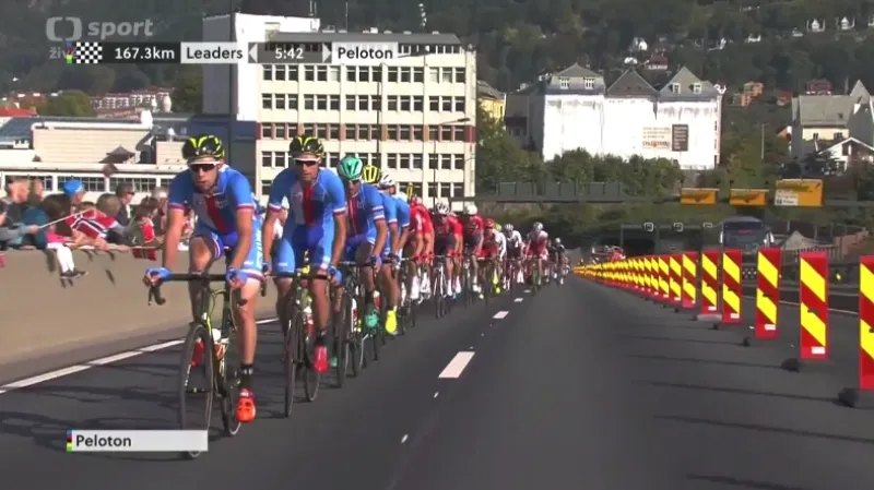 Cyklistické MS v Bergenu se mimořádně vydařilo