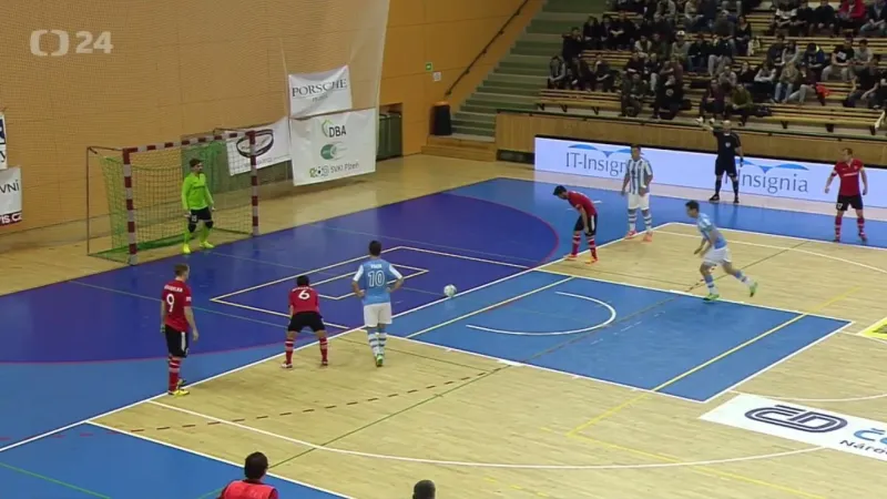 Plzeňští futsalisté ubránili remízu proti Chrudimi