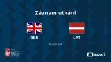 Záznam utkání Velká Británie – Lotyšsko