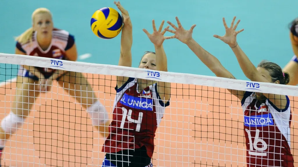 České volejbalistky