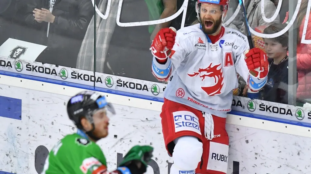 Martin Růžička se raduje z branky