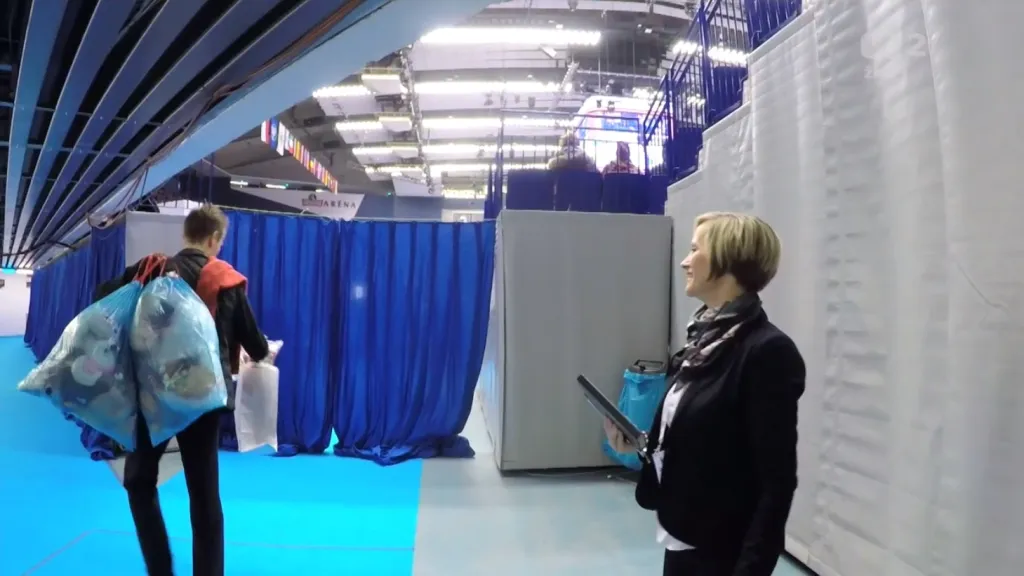 Co se stane s plyšáky na krasobruslařských šampionátech?