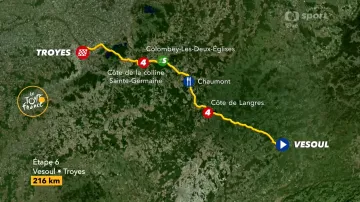 Představení 6. etapy Tour de France 2017