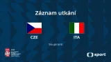 Záznam utkání Česko – Itálie