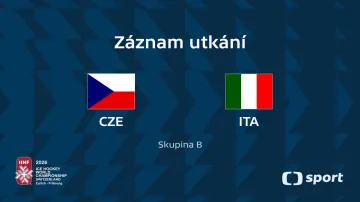 Záznam utkání Česko – Itálie
