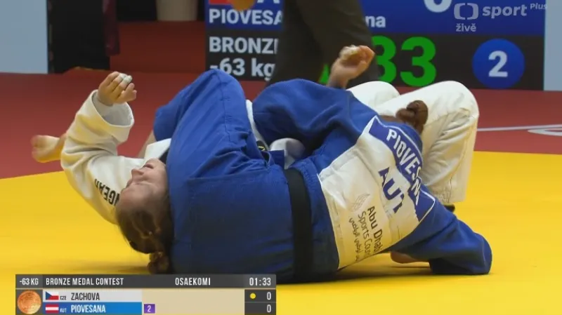 Duel Zachové o bronz v Abú Dhabí