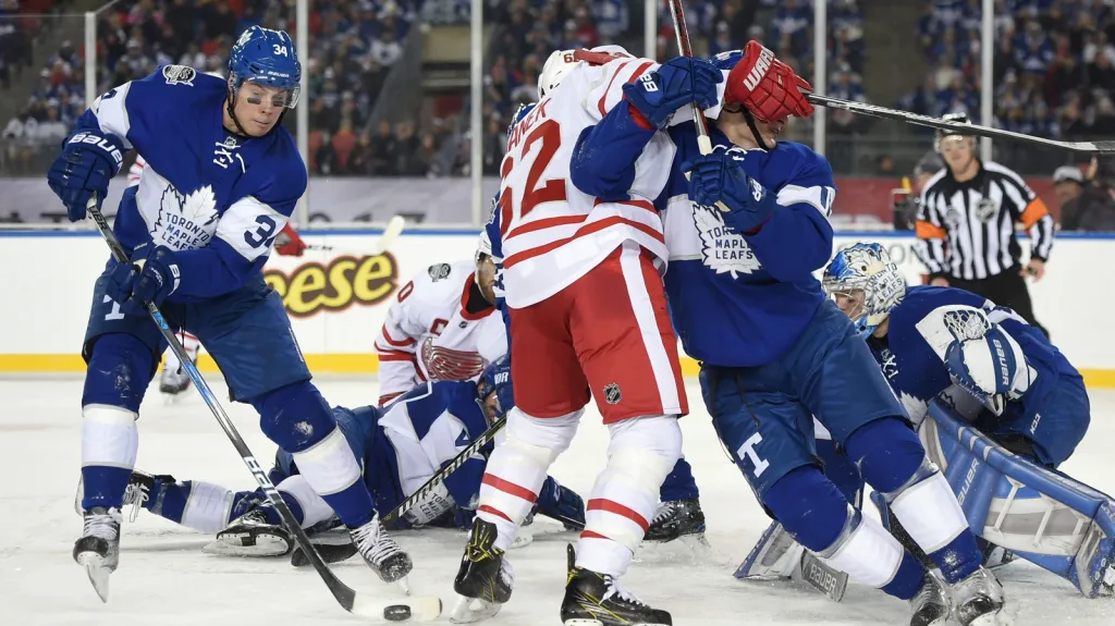 Utkání Toronto - Detroit