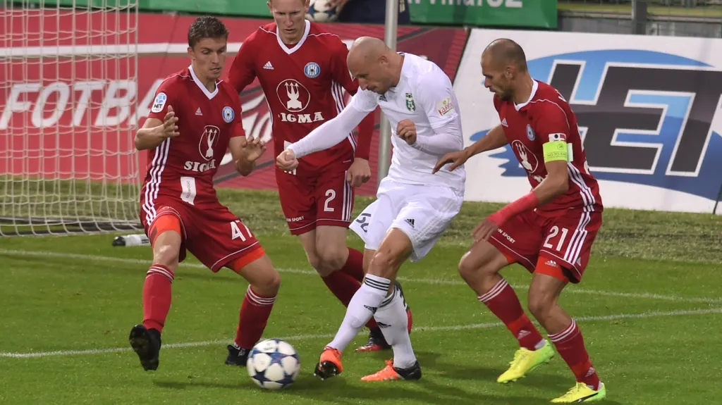 Utkání Karviná - Sigma Olomouc