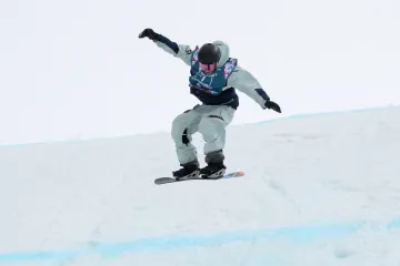 Kristián Salač ve finále big airu na mistrovství světa