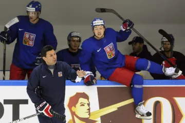 Trénink české reprezentace