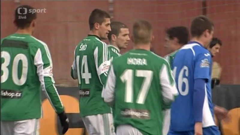 Gól v utkání Bohemians 1905 - Ostrava: Bartek - 1:0 (33. min.)