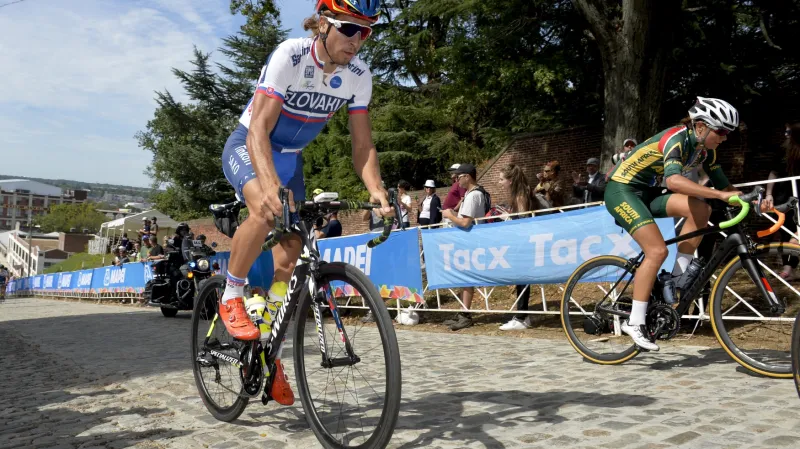 Peter Sagan v dějišti mistrovství světa