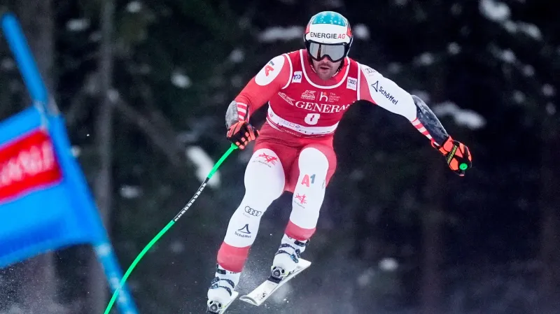 Vítězná jízda Vincenta Kriechmayra v super-G v Kvitfjellu