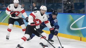 Záznam čtvrtfinále Finsko – Švýcarsko