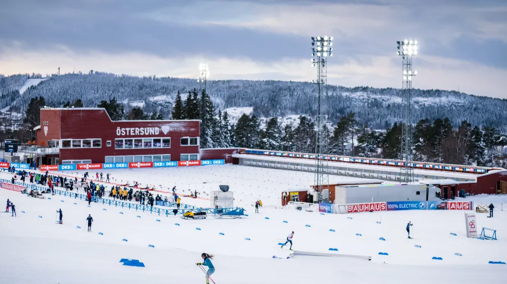 Biatlonový areál v Östersundu