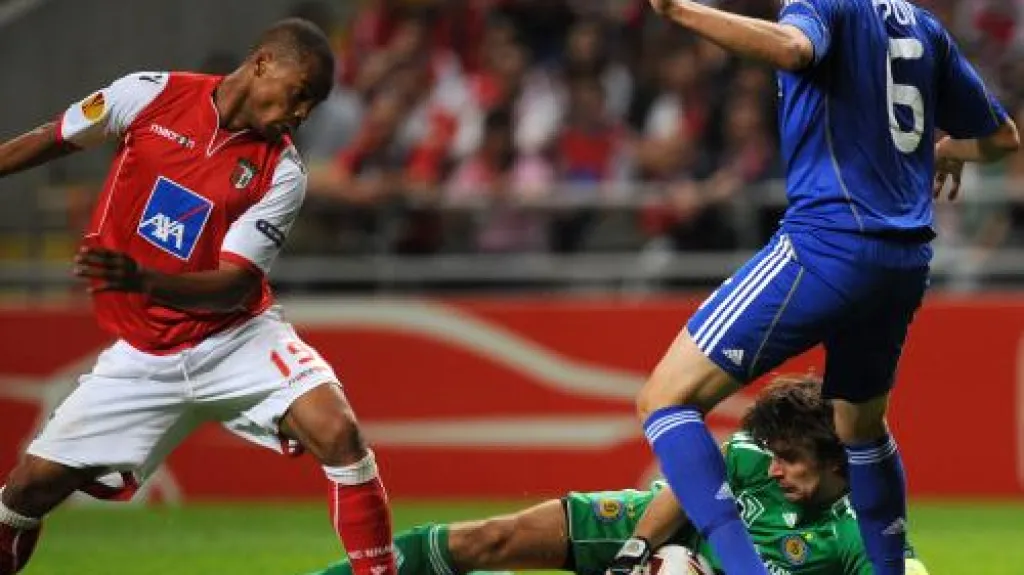 Utkání Sporting Braga - Dynamo Kyjev