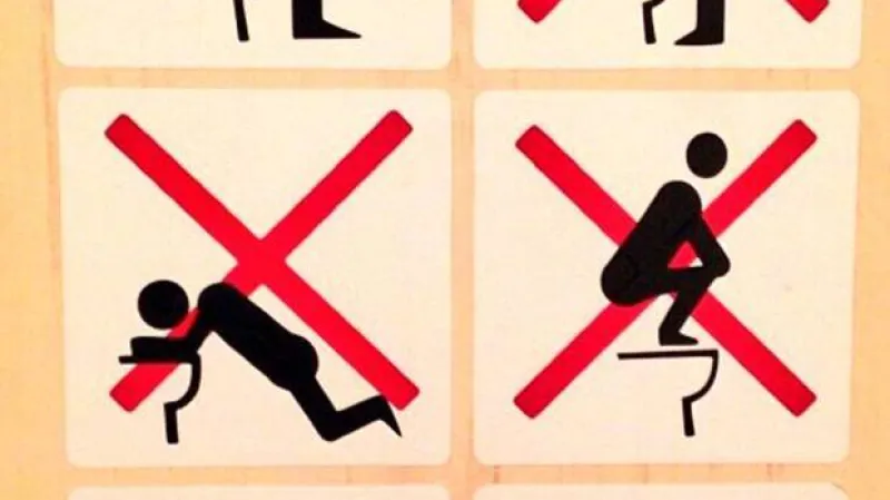 Pravidla na záchodcích v Soči