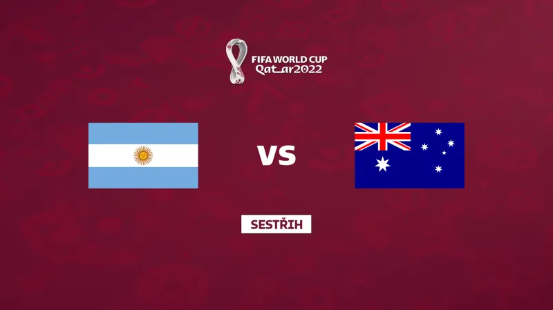 Sestřih utkání Argentina - Austrálie
