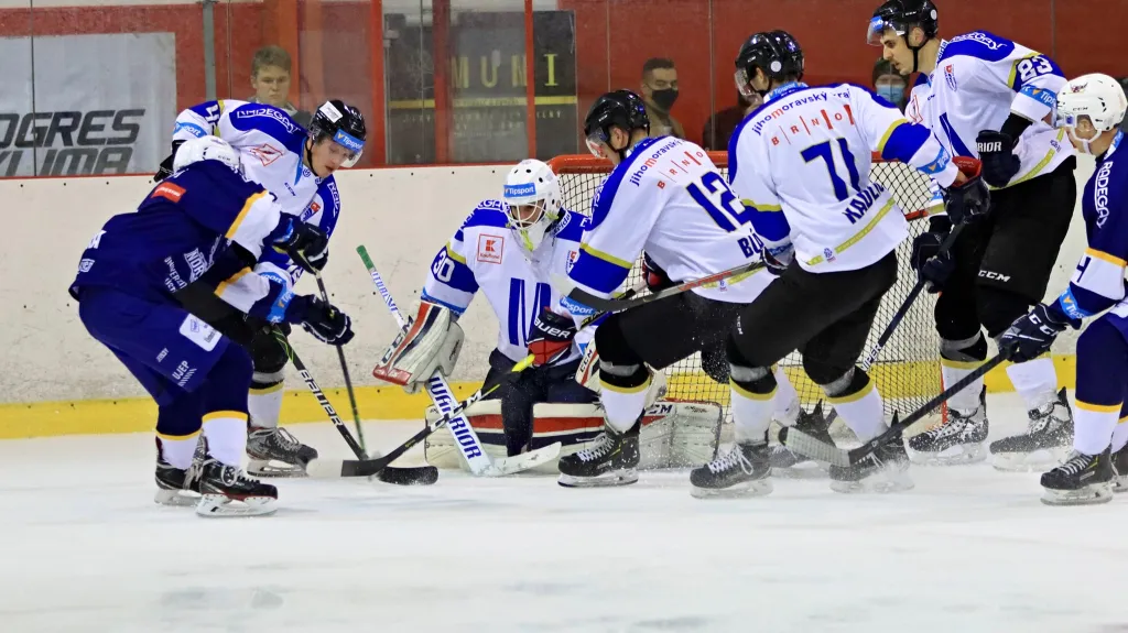 Hokejisté MUNI v zápase proti HC North Wings