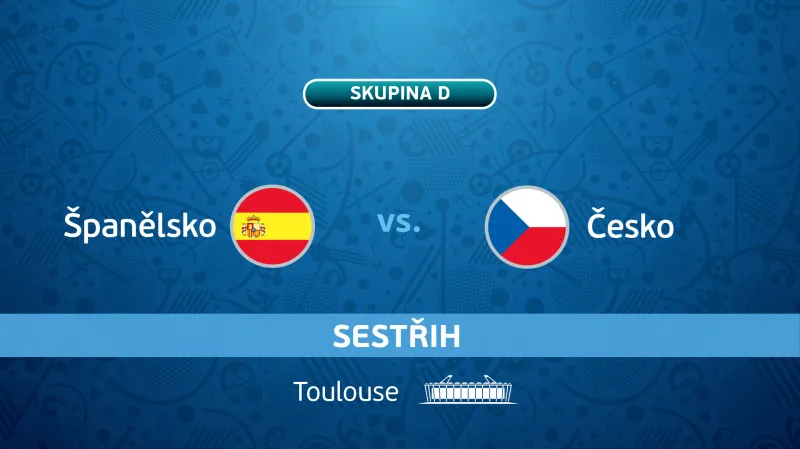 Sestřih utkání Španělsko - Česko
