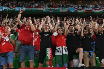 Maďarští fanoušci