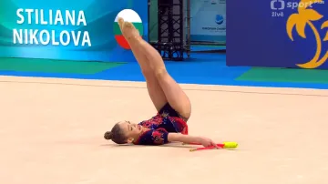 Zlatá sestava Stiliany Nikolovové ve finále s kužely na ME