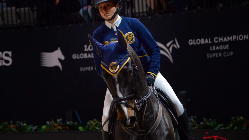 Anna Kellnerová na Global Champions Prague Playoffs