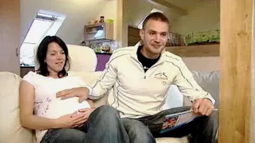 Ondřej Synek s přítelkyní Pavlou