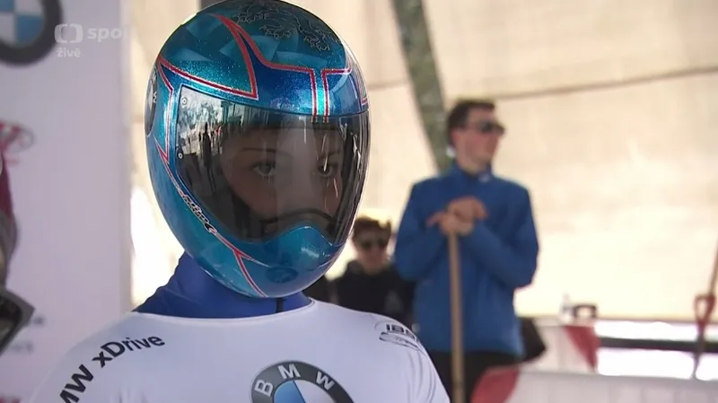 Třetí jízda Anny Fernstädtové na MS skeletonistů