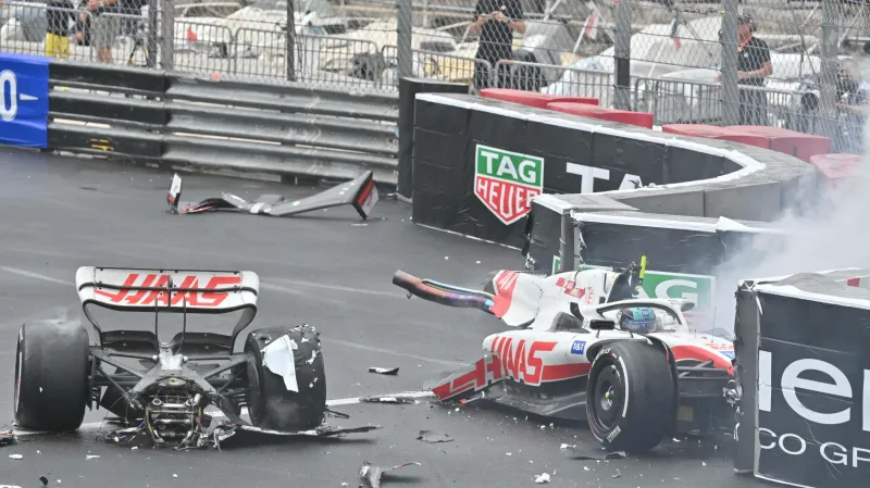 Nehoda Micka Schumachera při Velké ceně Monaka
