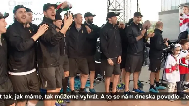 Maďaři po výhře rozjeli velké oslavy a sní o dalším úspěchu