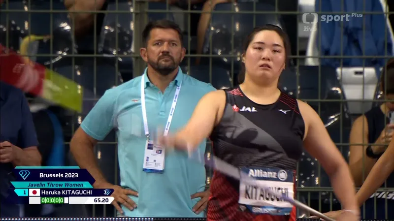 Hod s osobním rekordem Kitagučiové