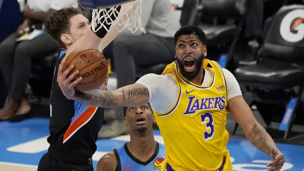 Utkání Oklahoma City - LA Lakers