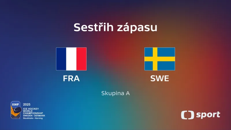 Sestřih utkání Francie – Švédsko