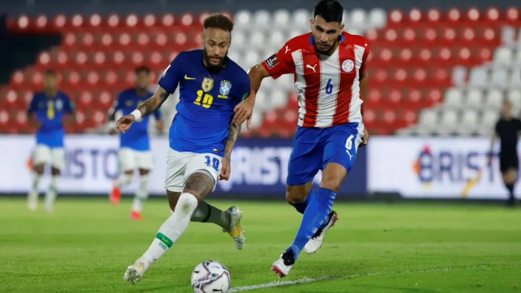 Utkání Paraguay - Brazílie