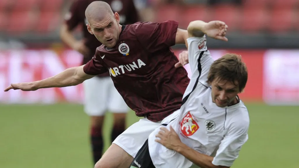 Martin Juhar v dresu Sparty