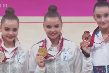 Svátek moderní gymnastiky začal