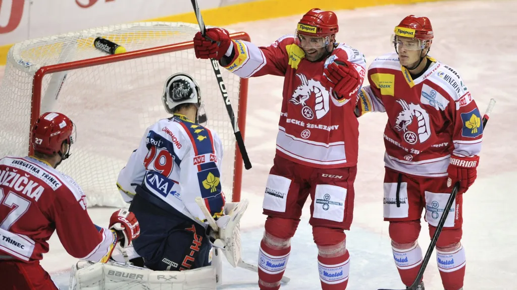 Utkání Třinec - Pardubice