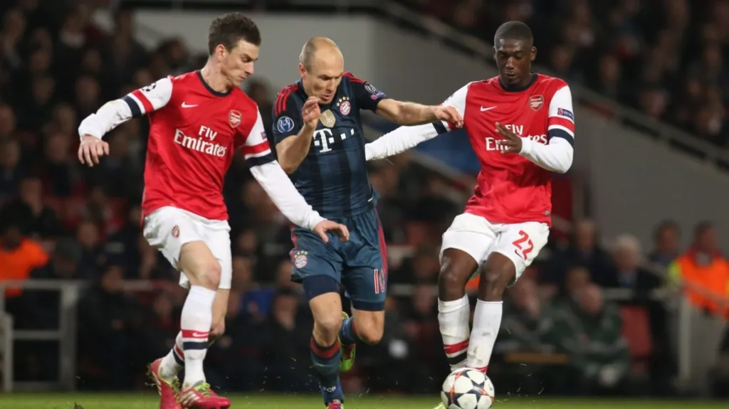 Utkání Arsenal - Bayern