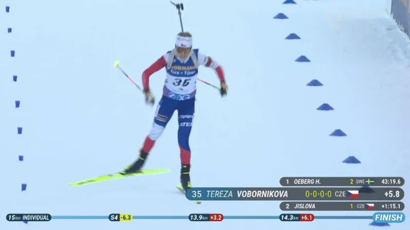 Sestřih vytrvalostního závodu biatlonistek SP v Ruhpoldingu