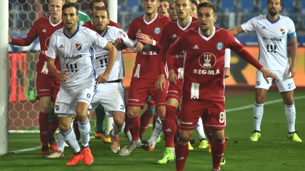Utkání Baník Ostrava - Sigma Olomouc
