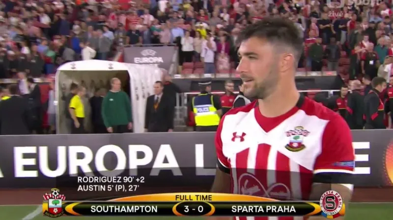 Sestřih utkání Southampton - Sparta