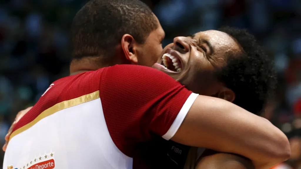 Radost venezuelských basketbalistů