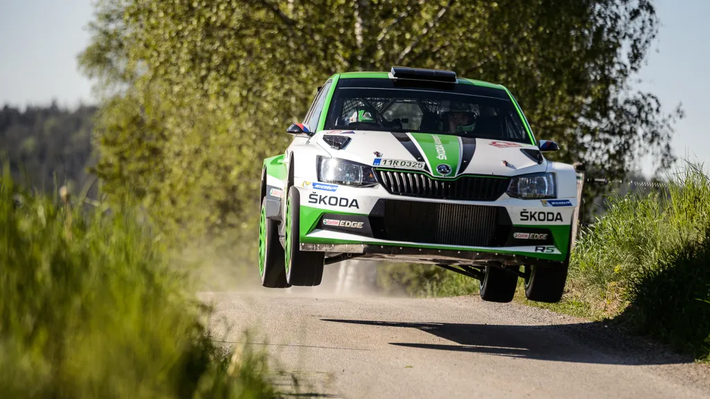 Jan Kopecký na Rallye Český Krumlov
