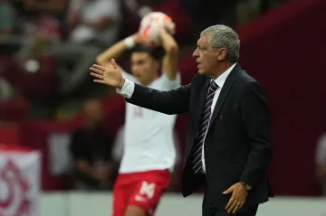 Kouč polských fotbalistů Fernando Santos