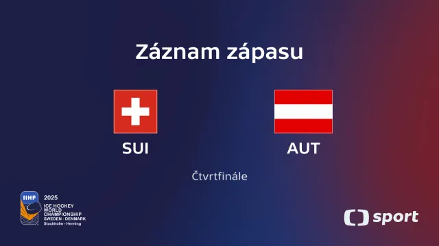 Záznam utkání Švýcarsko – Rakousko